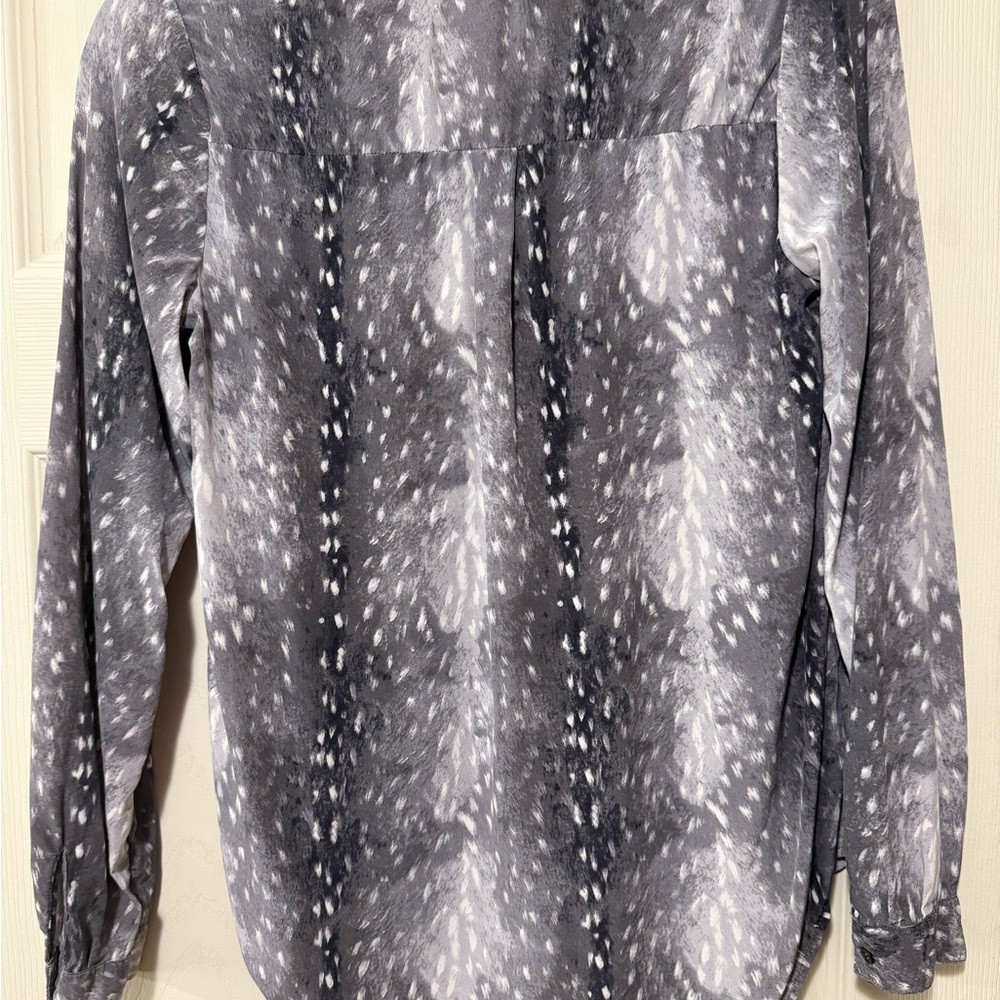 Joie Top - Moema Fawn Print Silk - Picture 6 of 12